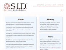 Tablet Screenshot of osid.org